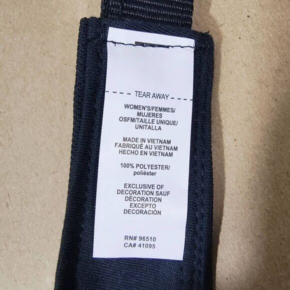 Under Armour Black Women's Sun Visor Hat -G - Picture 3 of 3